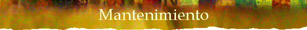 Mantenimiento